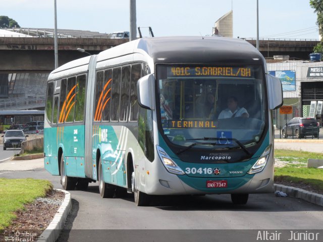 Expresso Luziense > Territorial Com. Part. e Empreendimentos 30416 na cidade de Belo Horizonte, Minas Gerais, Brasil, por Altair Júnior. ID da foto: 2528553.