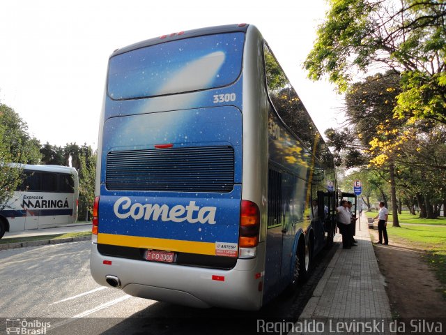 Viação Cometa 3300 na cidade de Curitiba, Paraná, Brasil, por Reginaldo Levinski da Silva. Número da foto: #2529527.
