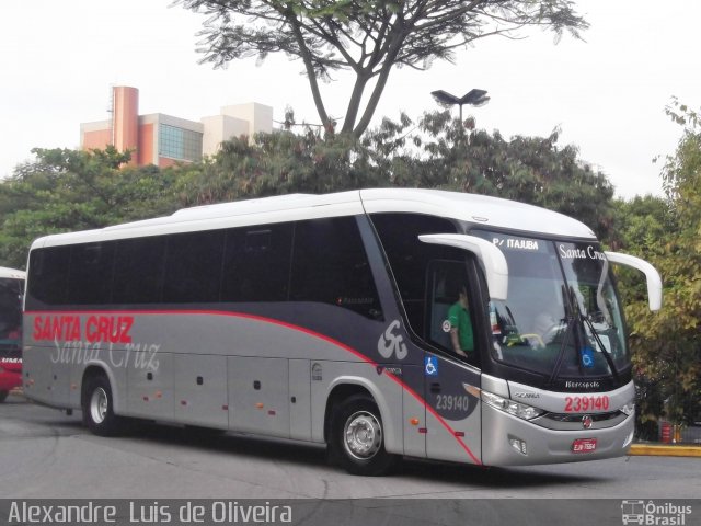 Viação Santa Cruz 239140 na cidade de São Paulo, São Paulo, Brasil, por Alexandre  Luis de Oliveira. Número da foto: #2529538.