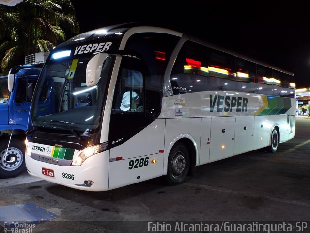 Vesper Transportes 9286 na cidade de Guaratinguetá, São Paulo, Brasil, por Fabio Alcantara. Número da foto: #2528870.