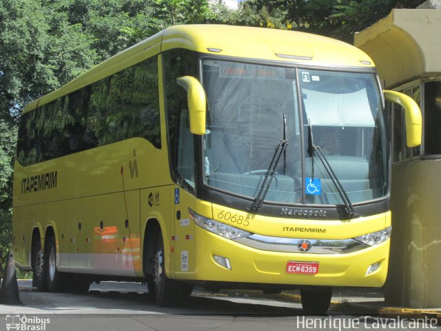 Viação Itapemirim 60685 na cidade de São Paulo, São Paulo, Brasil, por Henrique Cavalcante. Número da foto: #2529875.