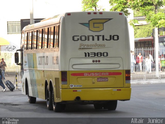 Empresa Gontijo de Transportes 11380 na cidade de Belo Horizonte, Minas Gerais, Brasil, por Altair Júnior. ID da foto: 2528528.