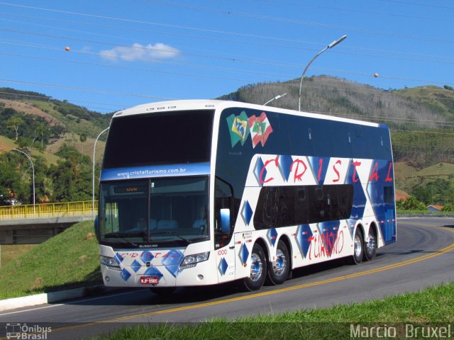 Cristal Turismo e Transporte 1000 na cidade de Aparecida, São Paulo, Brasil, por Marcio  Bruxel. ID da foto: 2528490.