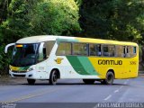 Empresa Gontijo de Transportes 3215 na cidade de Rio Doce, Minas Gerais, Brasil, por C.   Borges. Número da foto: #:id.