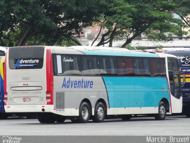 Adventure Transportadora Turística 5003 na cidade de Aparecida, São Paulo, Brasil, por Marcio  Bruxel. Número da foto: #2531093.