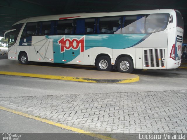 Auto Viação 1001 3002 na cidade de Resende, Rio de Janeiro, Brasil, por Luciano Miranda. Número da foto: #2530079.