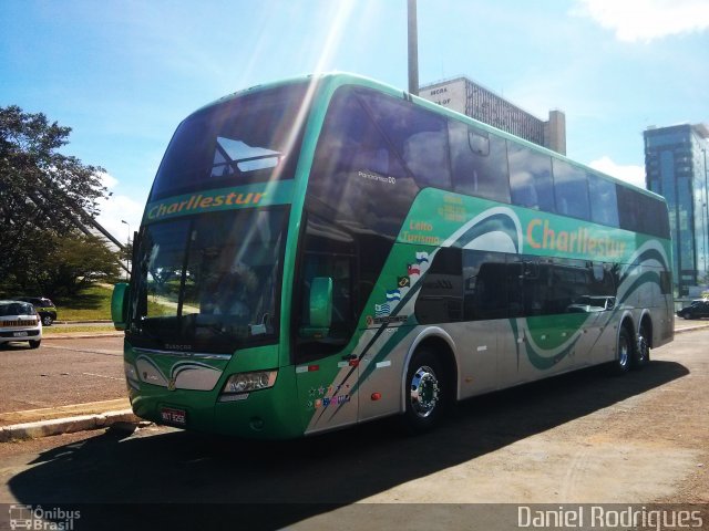 Charllestur Ônibus de Turismo 1011 na cidade de Brasília, Distrito Federal, Brasil, por Daniel Rodrigues. Número da foto: #2531319.