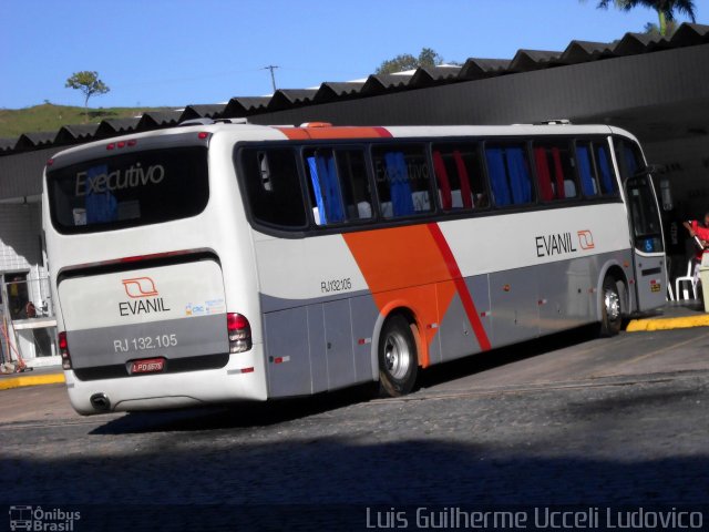 Evanil Transportes e Turismo RJ 132.105 na cidade de Viana, Espírito Santo, Brasil, por Luis Guilherme Ucceli Ludovico. ID da foto: 2530241.