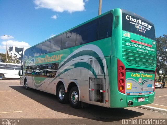 Charllestur Ônibus de Turismo 1011 na cidade de Brasília, Distrito Federal, Brasil, por Daniel Rodrigues. Número da foto: #2531321.