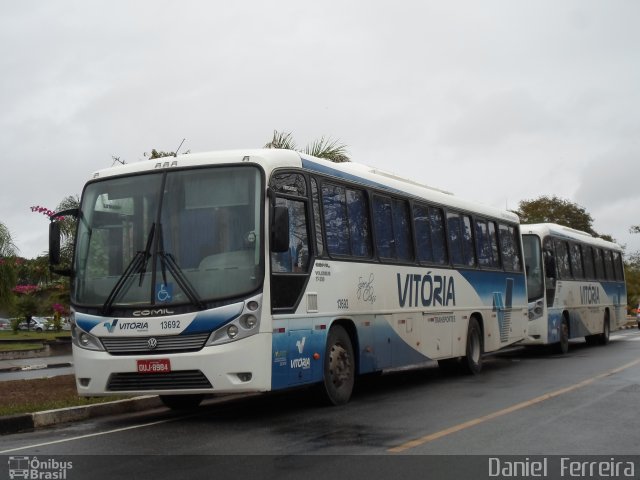 Vitória Transportes 13692 na cidade de Feira de Santana, Bahia, Brasil, por Daniel  Ferreira. Número da foto: #2530351.