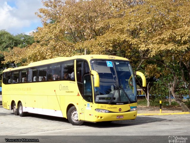 Viação Itapemirim 8615 na cidade de São José dos Campos, São Paulo, Brasil, por Vinicius Miranda. ID da foto: 2530756.