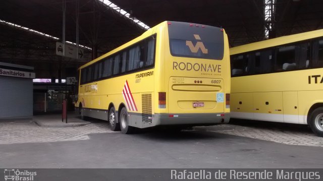 Viação Itapemirim 6807 na cidade de Vitória, Espírito Santo, Brasil, por Rafaella de Resende Marques. ID da foto: 2531815.