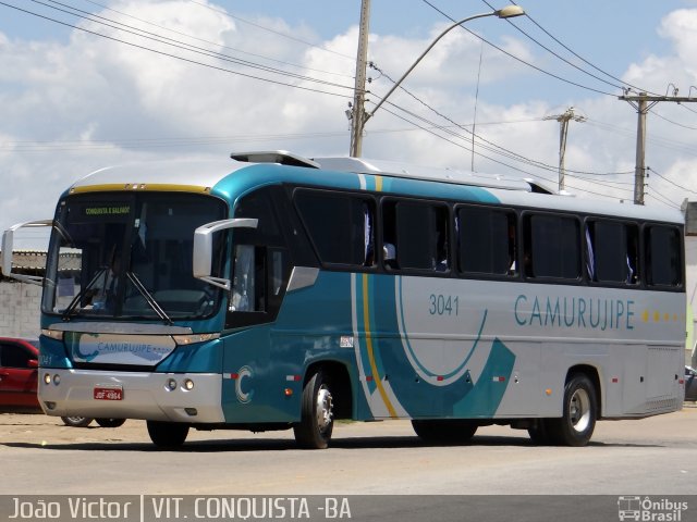 Auto Viação Camurujipe 3041 na cidade de Vitória da Conquista, Bahia, Brasil, por João Victor. ID da foto: 2533019.