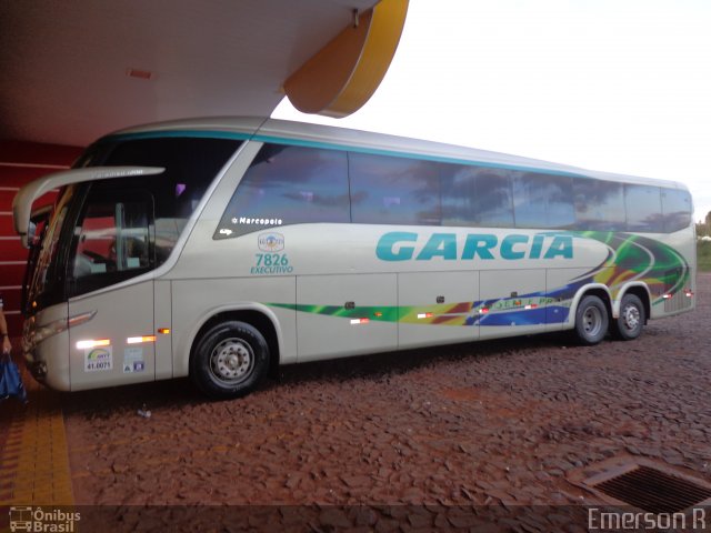 Viação Garcia 7826 na cidade de Corbélia, Paraná, Brasil, por Emerson R. Número da foto: #2532025.
