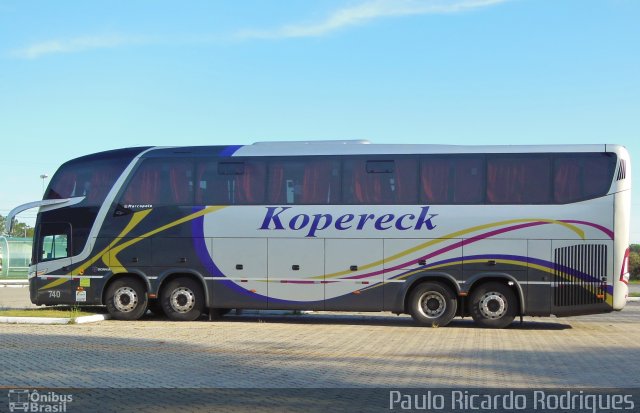 Kopereck Turismo 740 na cidade de Rio Grande, Rio Grande do Sul, Brasil, por Paulo Ricardo  Rodrigues Villanova. Número da foto: #2533201.