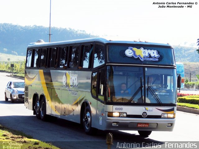 Extra Turismo Transporte Fretamento 6000 na cidade de João Monlevade, Minas Gerais, Brasil, por Antonio Carlos Fernandes. Número da foto: #2532177.