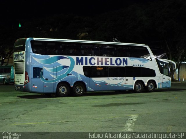 Michelon Turismo 2230 na cidade de Aparecida, São Paulo, Brasil, por Fabio Alcantara. Número da foto: #2531827.