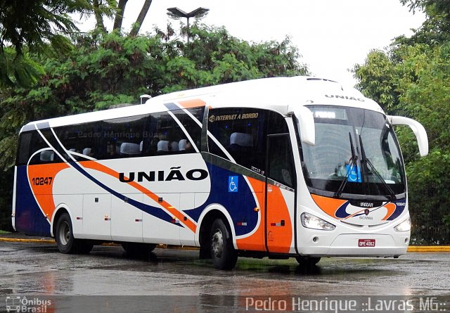 Expresso União 10247 na cidade de São Paulo, São Paulo, Brasil, por Pedro Henrique Gumercindo da Silva. ID da foto: 2533196.