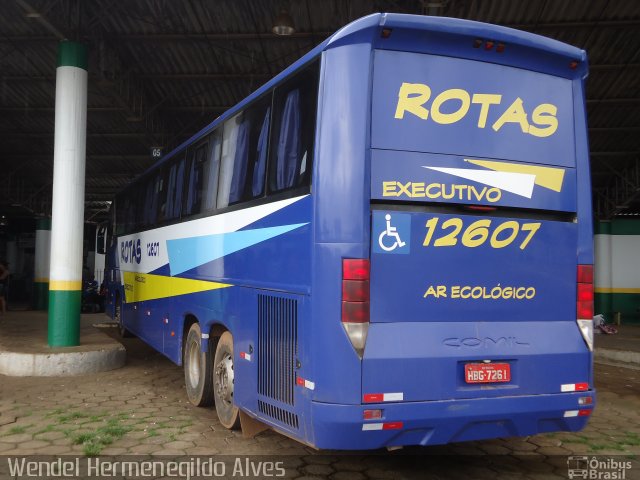 RodeRotas - Rotas de Viação do Triângulo 12607 na cidade de Porto Velho, Rondônia, Brasil, por Wendel Hermenegildo Alves. Número da foto: #2533761.