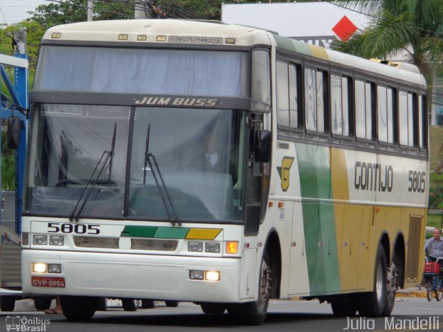 Empresa Gontijo de Transportes 5805 na cidade de Belo Horizonte, Minas Gerais, Brasil, por Júlio  Mandelli. Número da foto: #2534317.