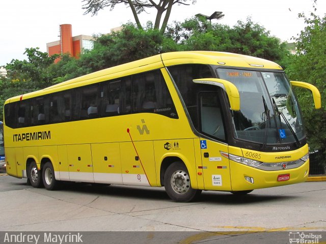 Viação Itapemirim 60685 na cidade de São Paulo, São Paulo, Brasil, por Andrey Gustavo. Número da foto: #2533753.