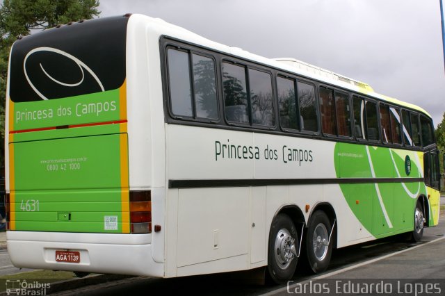 Expresso Princesa dos Campos 4631 na cidade de Curitiba, Paraná, Brasil, por Carlos Eduardo Lopes. ID da foto: 2533501.