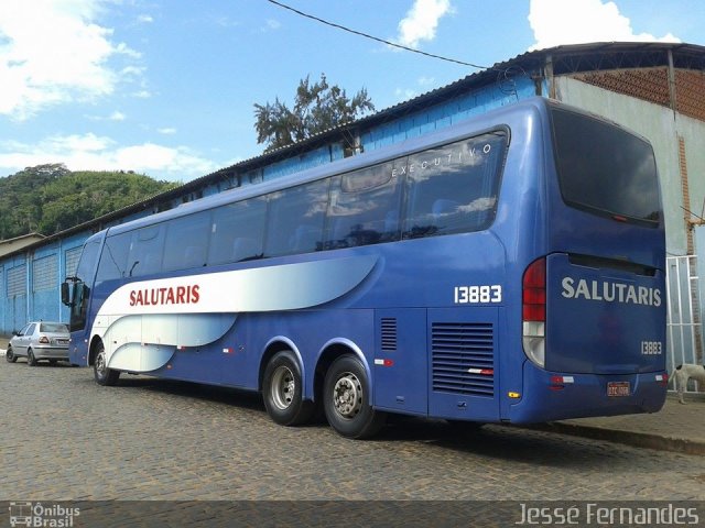 Viação Salutaris e Turismo 13883 na cidade de Matipó, Minas Gerais, Brasil, por Jessé Fernandes. Número da foto: #2536261.