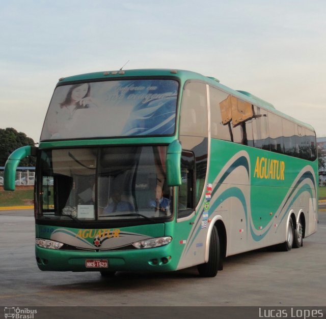 Aguatur Transporte e Turismo 1010 na cidade de Goiânia, Goiás, Brasil, por Lucas Gabriel Resende Lopes. Número da foto: #2535908.