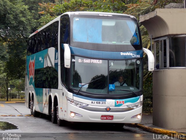 Auto Viação 1001 RJ 108.311 na cidade de São Paulo, São Paulo, Brasil, por Lucas Lima. Número da foto: #2535870.