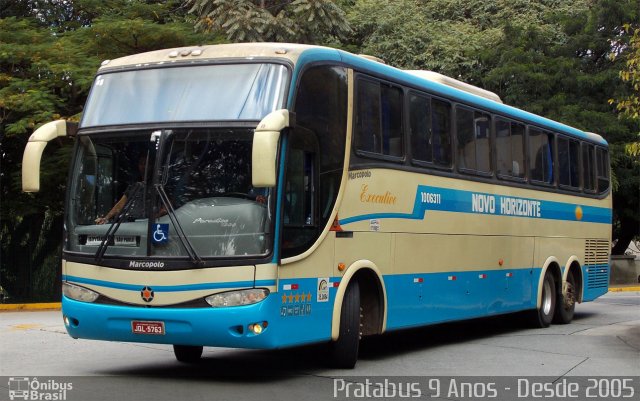 Viação Novo Horizonte 1006311 na cidade de São Paulo, São Paulo, Brasil, por Cristiano Soares da Silva. Número da foto: #2534890.