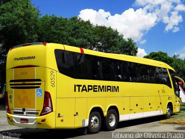 Viação Itapemirim 60529 na cidade de São Paulo, São Paulo, Brasil, por Fabiano de Oliveira Prado. Número da foto: #2536843.