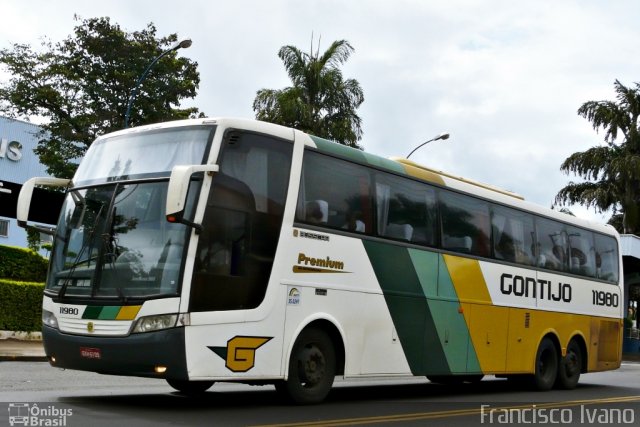 Empresa Gontijo de Transportes 11980 na cidade de Assis, São Paulo, Brasil, por Francisco Ivano. Número da foto: #2537943.