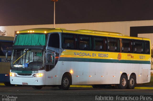 Nacional Expresso 16311 na cidade de Goiânia, Goiás, Brasil, por Fabrício  Francisco Pires. Número da foto: #2537973.