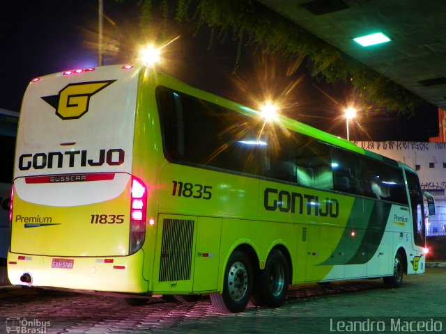 Empresa Gontijo de Transportes 11835 na cidade de Belo Horizonte, Minas Gerais, Brasil, por Leandro Macedo. Número da foto: #2537994.