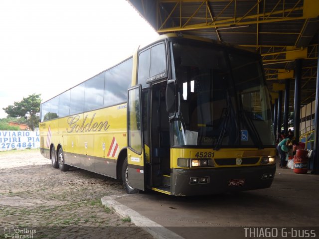 Viação Itapemirim 45281 na cidade de Piripiri, Piauí, Brasil, por Antonio Thiago Ribeiro. ID da foto: 2537431.