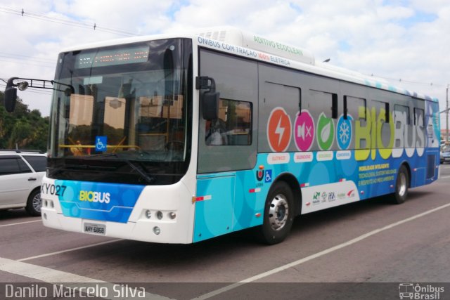 Auto Viação São José dos Pinhais XY027 na cidade de Curitiba, Paraná, Brasil, por Danilo Marcelo Silva. Número da foto: #2537341.