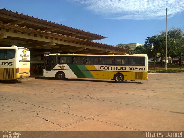 Empresa Gontijo de Transportes 10270 na cidade de Ituiutaba, Minas Gerais, Brasil, por Thales Daniel. Número da foto: #2536612.