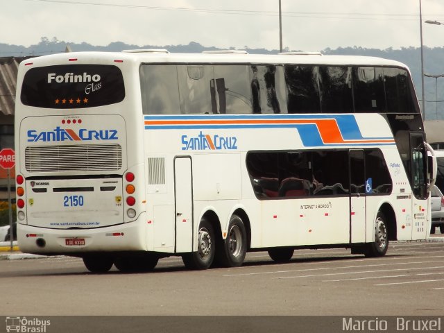 VUSC - Viação União Santa Cruz 2150 na cidade de Santa Cruz do Sul, Rio Grande do Sul, Brasil, por Marcio  Bruxel. ID da foto: 2539153.