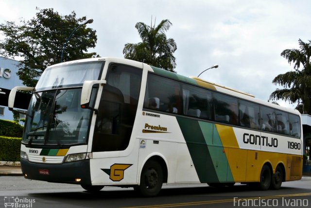 Empresa Gontijo de Transportes 11980 na cidade de Assis, São Paulo, Brasil, por Francisco Ivano. Número da foto: #2539509.
