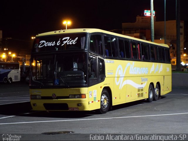 Vilanova Turismo 3004 na cidade de Aparecida, São Paulo, Brasil, por Fabio Alcantara. Número da foto: #2538221.