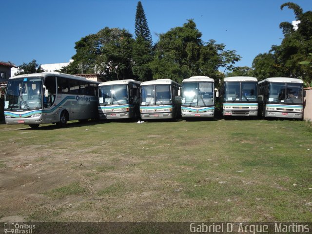 Auto Omnibus Circullare 6804 na cidade de Ubatuba, São Paulo, Brasil, por Gabriel D` Arque  Martins. Número da foto: #2538068.