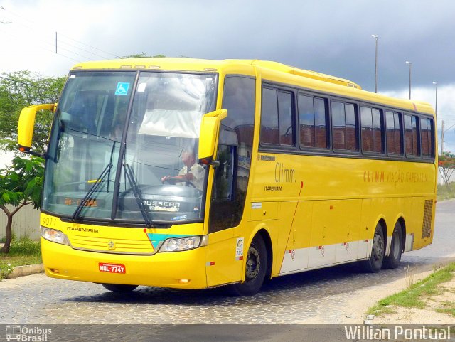 Viação Itapemirim 9011 na cidade de Caruaru, Pernambuco, Brasil, por Willian Pontual. ID da foto: 2538493.