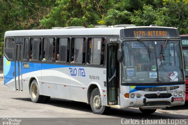 Rio Ita RJ 152.476 na cidade de Niterói, Rio de Janeiro, Brasil, por Carlos Eduardo Lopes. Número da foto: #2538490.