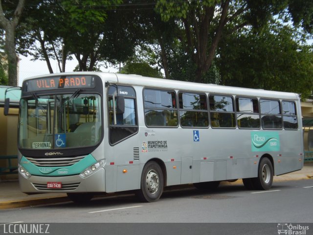 Rosa Turismo 13520 na cidade de Itapetininga, São Paulo, Brasil, por Luis Nunez. Número da foto: #2538645.
