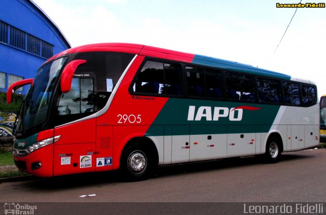 Viação Santana Iapó 2905 na cidade de Curitiba, Paraná, Brasil, por Leonardo Fidelli. Número da foto: #2539429.