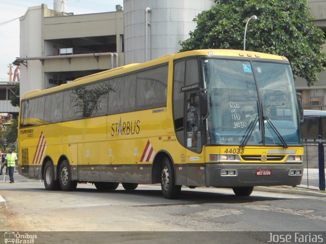 Viação Itapemirim 44033 na cidade de Rio de Janeiro, Rio de Janeiro, Brasil, por Junior Almeida. ID da foto: 2539671.