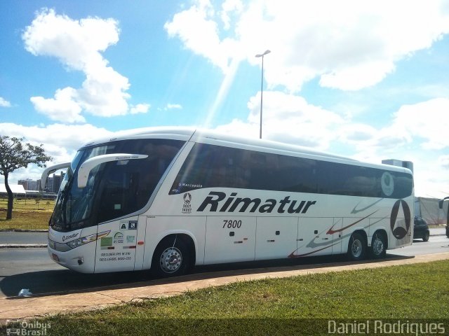 Rimatur Transportes 7800 na cidade de Brasília, Distrito Federal, Brasil, por Daniel Rodrigues. Número da foto: #2541426.