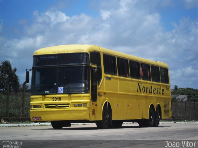 Viação Nordeste 5010 na cidade de Natal, Rio Grande do Norte, Brasil, por João Vítor. Número da foto: #2539809.