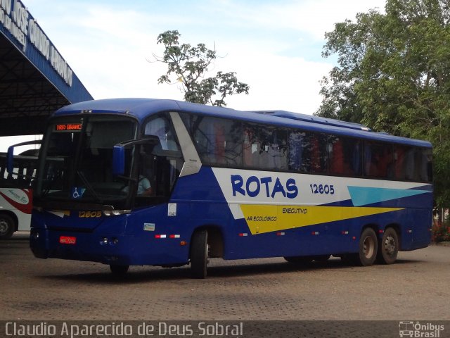 RodeRotas - Rotas de Viação do Triângulo 12605 na cidade de Ji-Paraná, Rondônia, Brasil, por Claudio Aparecido de Deus Sobral. ID da foto: 2539979.