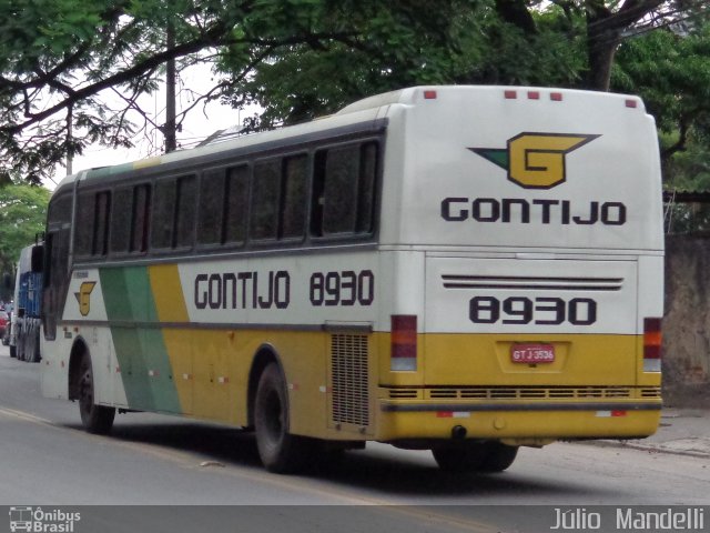 Empresa Gontijo de Transportes 8930 na cidade de Belo Horizonte, Minas Gerais, Brasil, por Júlio  Mandelli. ID da foto: 2540848.